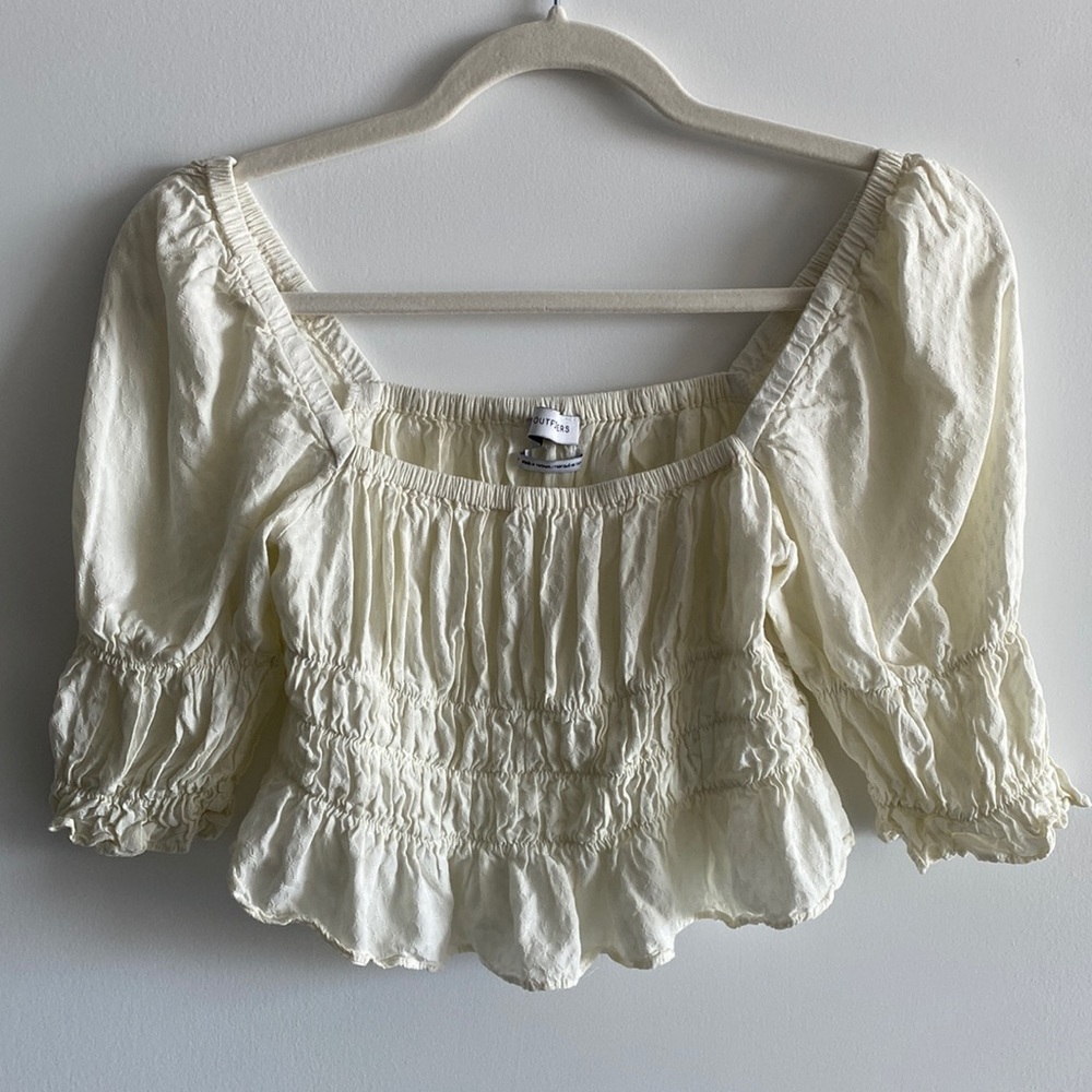Square neckline top